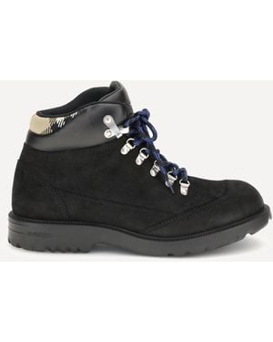 Burberry Moor Hiking Boots - Black