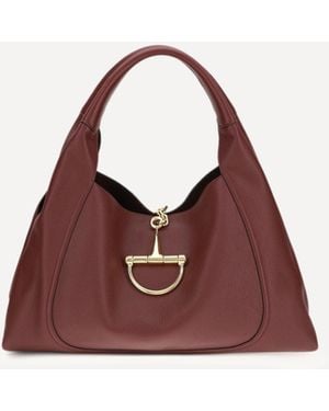 Gucci Softbit Maxi Shoulder Bag - Red