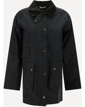 Barbour Giacca Tain Wax - Nero