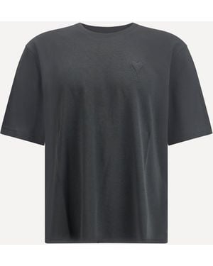 Ami Paris T-Shirt Ami De Coeur - Nero