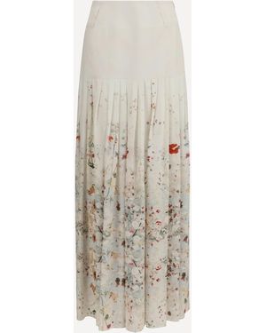Crida Milano Calla Long Skirt - White