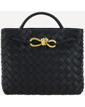 Bottega Veneta Andiamo Shoulder Bag - Black