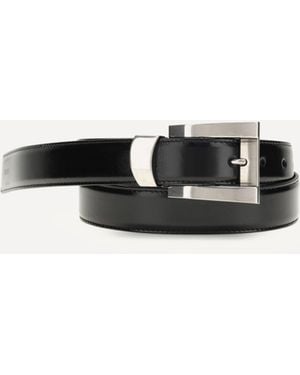 Versace Leather Belt - Black