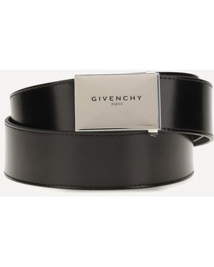 Givenchy Reversible Leather Belt - Black