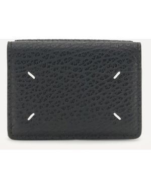Margiela Portafogli Four Stitches - Nero