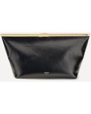 Jimmy Choo Clutch Ganache Grande - Bianco