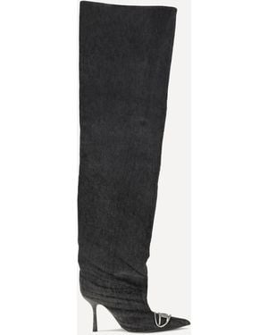 DIESEL Stivali Alti Venus - Nero