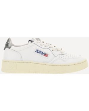 Autry Leather Sneakers - Natural