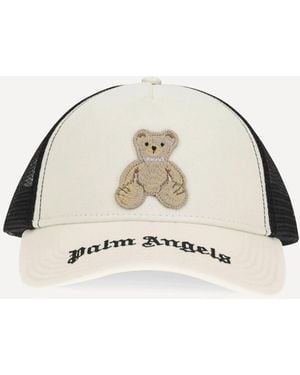 Palm Angels Trucker Bear Cap - Natural