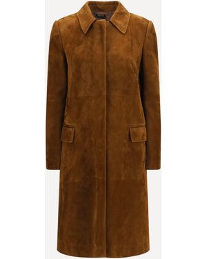 Tom Ford Lambskin Coat - Brown