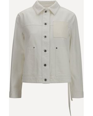 Loewe Workwear Denim Jacket X Paula's Ibiza - White