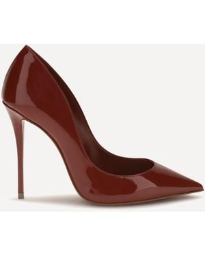 Christian Louboutin La Pigalle Patent Leather Court Shoes - Red
