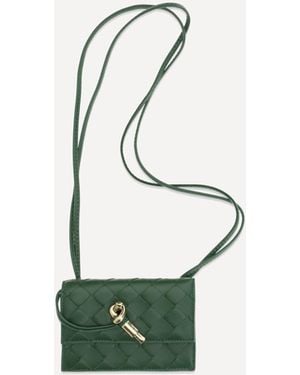 Bottega Veneta Andiamo Badge Holder - Green