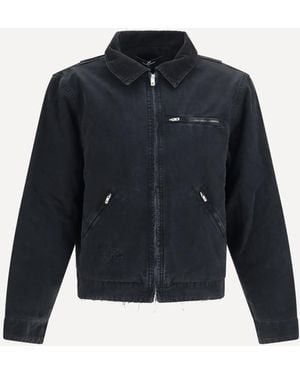 Represent The Work Cotton Jacket - Blue