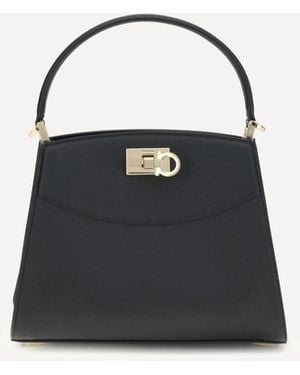 Ferragamo Studio Box Handbag - Blue