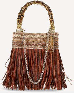 La Milanesa Calla Handbag - Brown