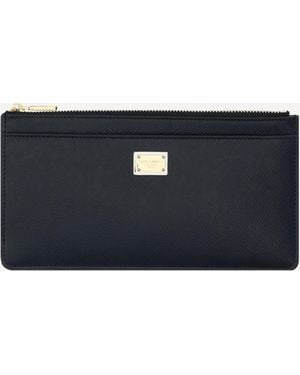 Dolce & Gabbana Portacarte Logato - Blu