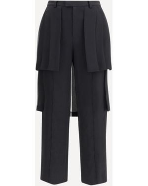 Undercover Organza Pants - Blue