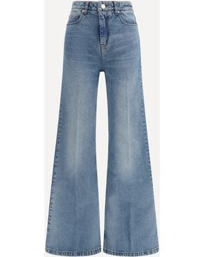 Ami Paris Flared Jeans - Blue