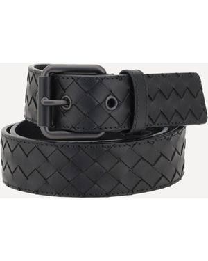 Bottega Veneta Cintura Intrecciato - Nero