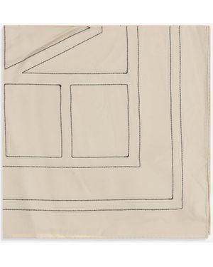 TOTEME Silk Scarf - Natural