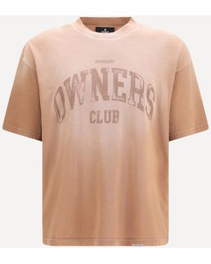 Represent Owners Club T-Shirt Sienna - Pink