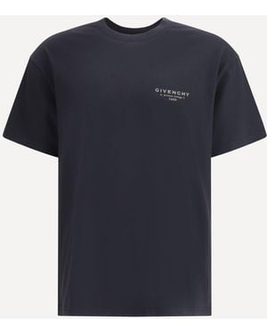 Givenchy Cotton T-Shirt - Blue