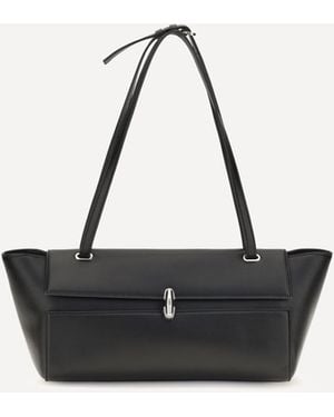 SAVETTE Symmetry Trapeze Shoulder Bag - Black