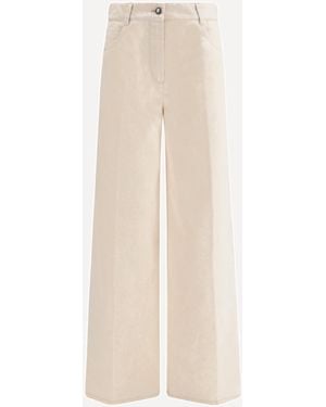 forte_forte Forte_Forte Wide Leg Jeans - White