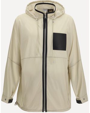 Loewe Hooded Technical Fabric Jacket X Paula's Ibiza - Natural