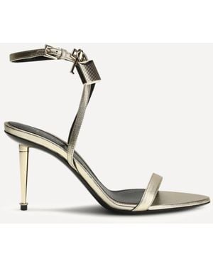 Tom Ford Padlock Sandals - Natural