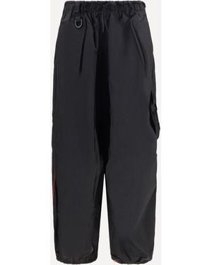 Y-3 Nylon Cargo Trousers - Blue