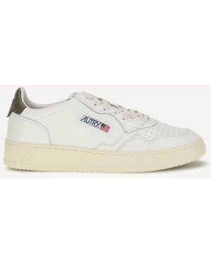 Autry Medalist Low Trainers - Natural