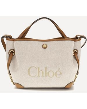 Chloé Clover Handbag - Natural