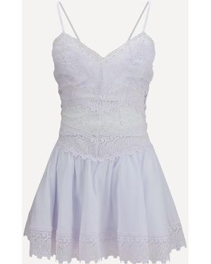 Charo Ruiz Aveline Short Dress - Purple