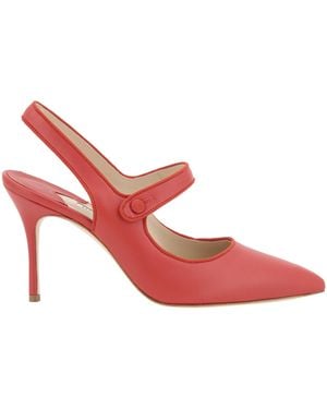 Manolo Blahnik Décolleté Camparisli-Donna - Rosa
