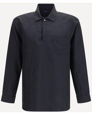 Deperlu Linen Shirt - Blue
