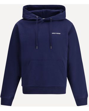 Daily Paper Logoed Hoodie - Blue