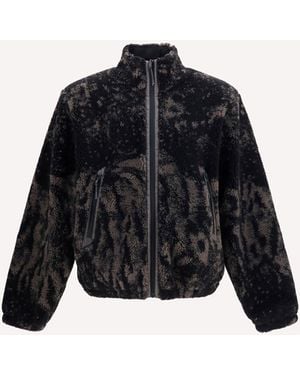 ROA Ewe Faux-Fur Jacket - Black
