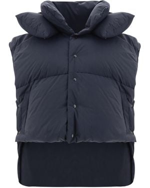 Alaïa Alaã¯A Puffer Vest - Blue