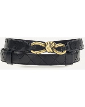Bottega Veneta Andiamo Belt - White