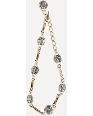 Versace Novantatré Necklace - White