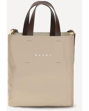 Marni Museo Mini Handbag - Natural