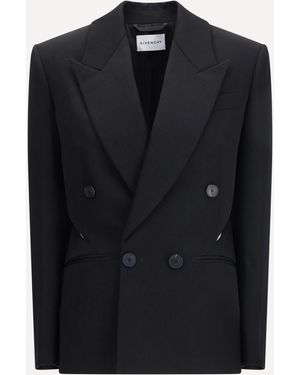 Givenchy Cut-Out Jacket - Blue