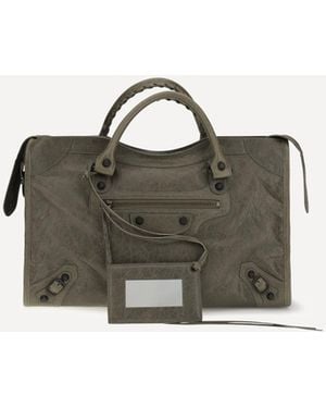 Balenciaga Borsa A Mano Le City Media - Verde