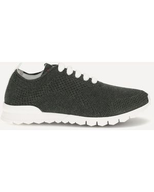 Kiton Cashmere Trainers - White