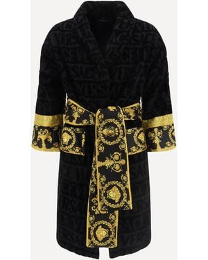 Versace Bathrobe - Black