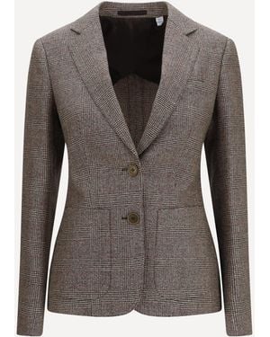 Burberry Blazer Monopetto - Marrone