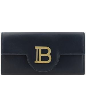 Balmain Shoulder Wallet - Blue