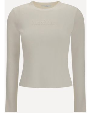 Max Mara Pure Ticino Jumper - White